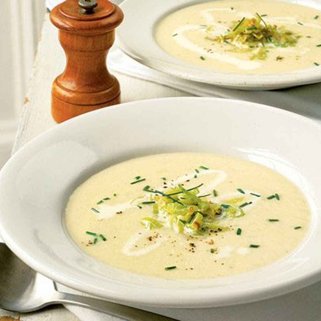 Leek & potato soup