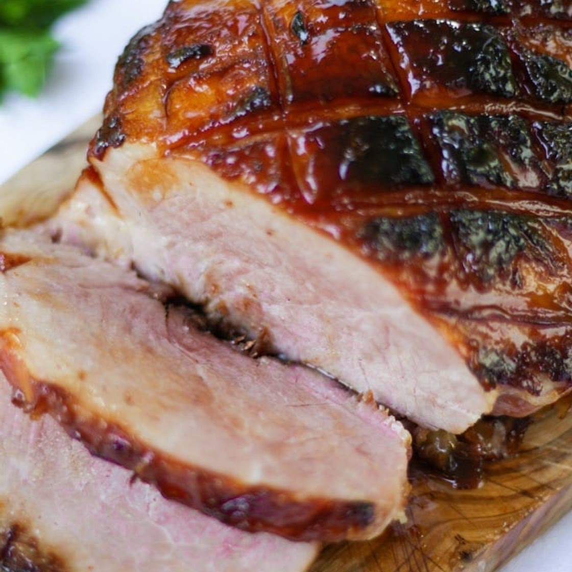 Slow Cooker Gammon {with Honey Glaze}