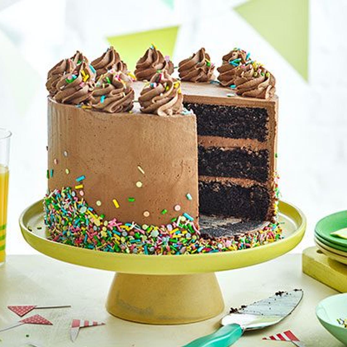 Vegan birthday cake