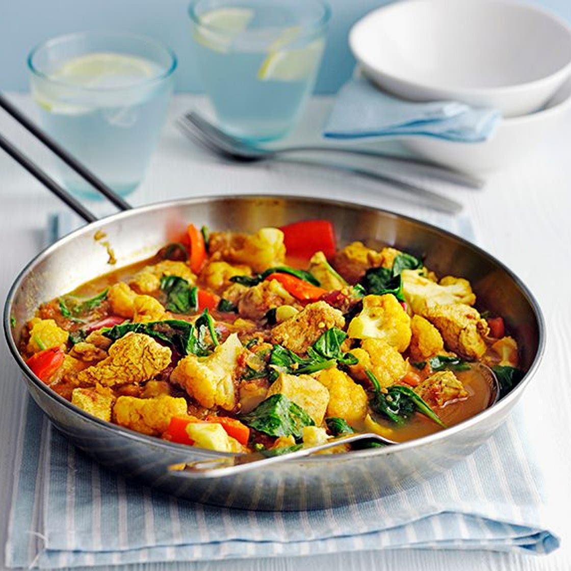 Healthy chicken curry