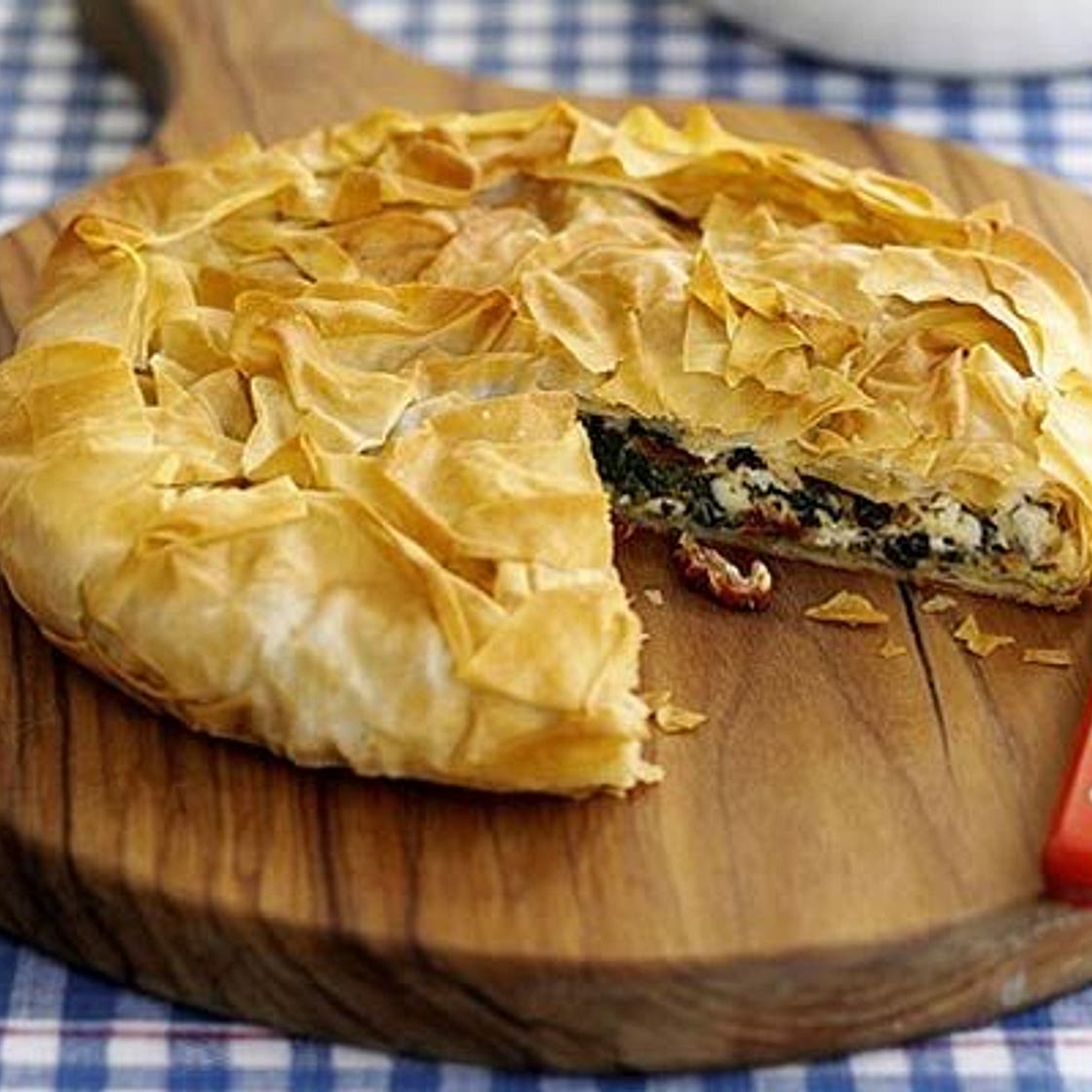 Crispy Greek-style pie