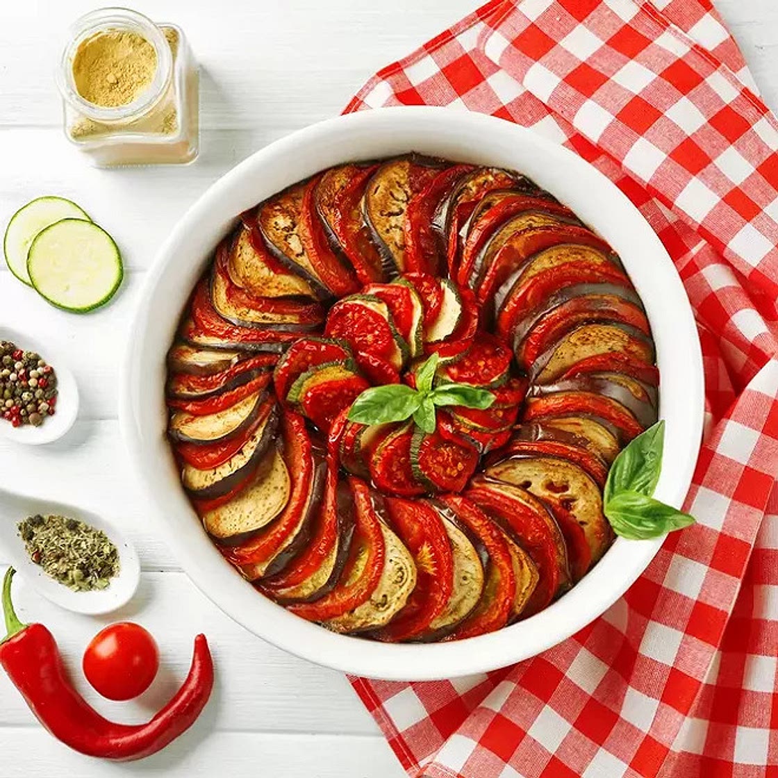 Tian de légumes à la provençale