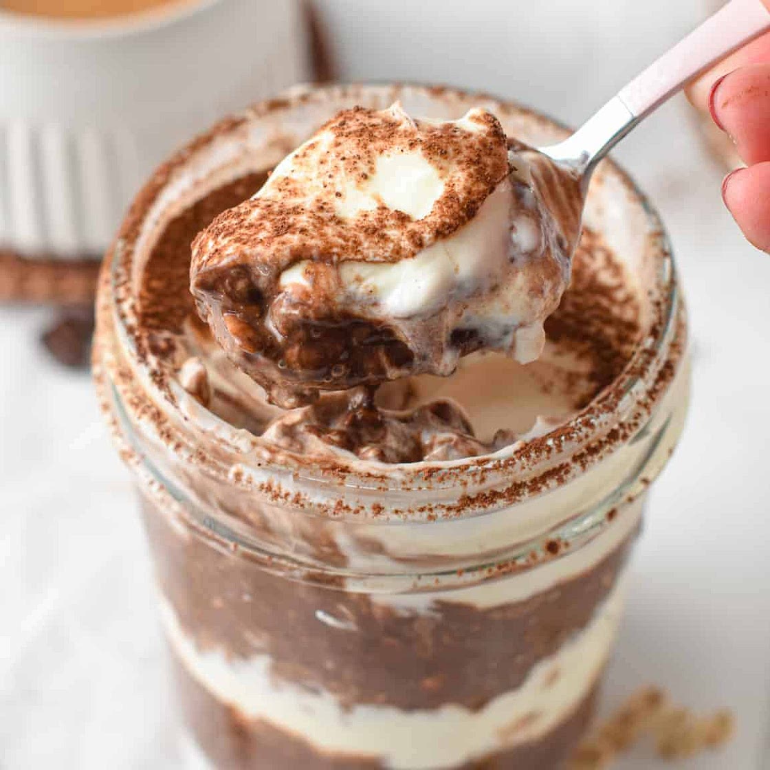 Tiramisu Overnight Oats
