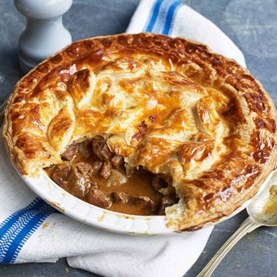 Easy steak pie