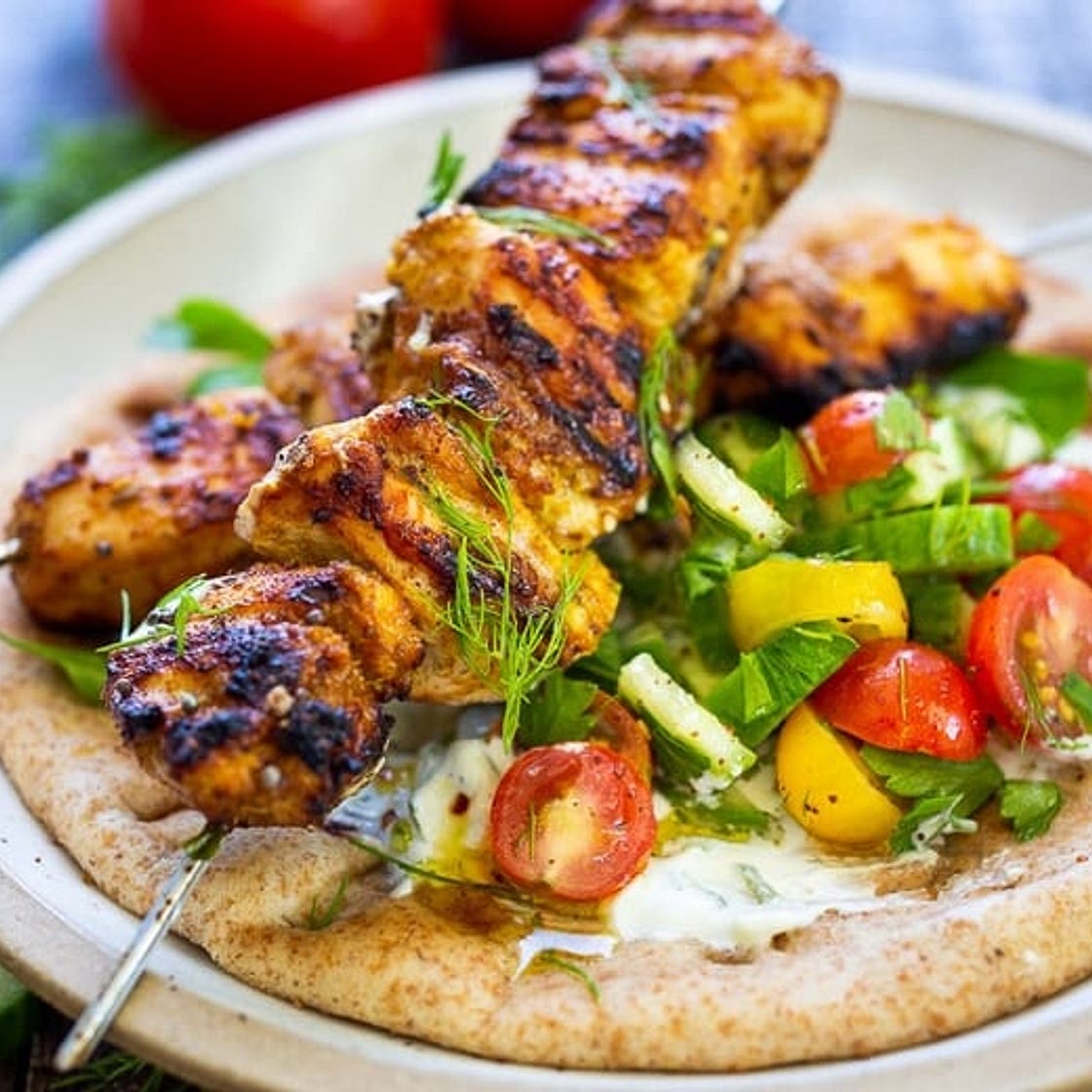 Grilled Chicken Shawarma Recipe