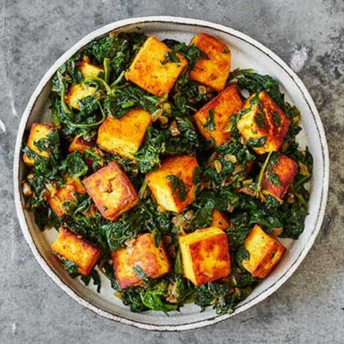 Saag paneer
