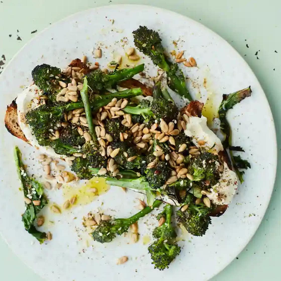 Broccoli on toast