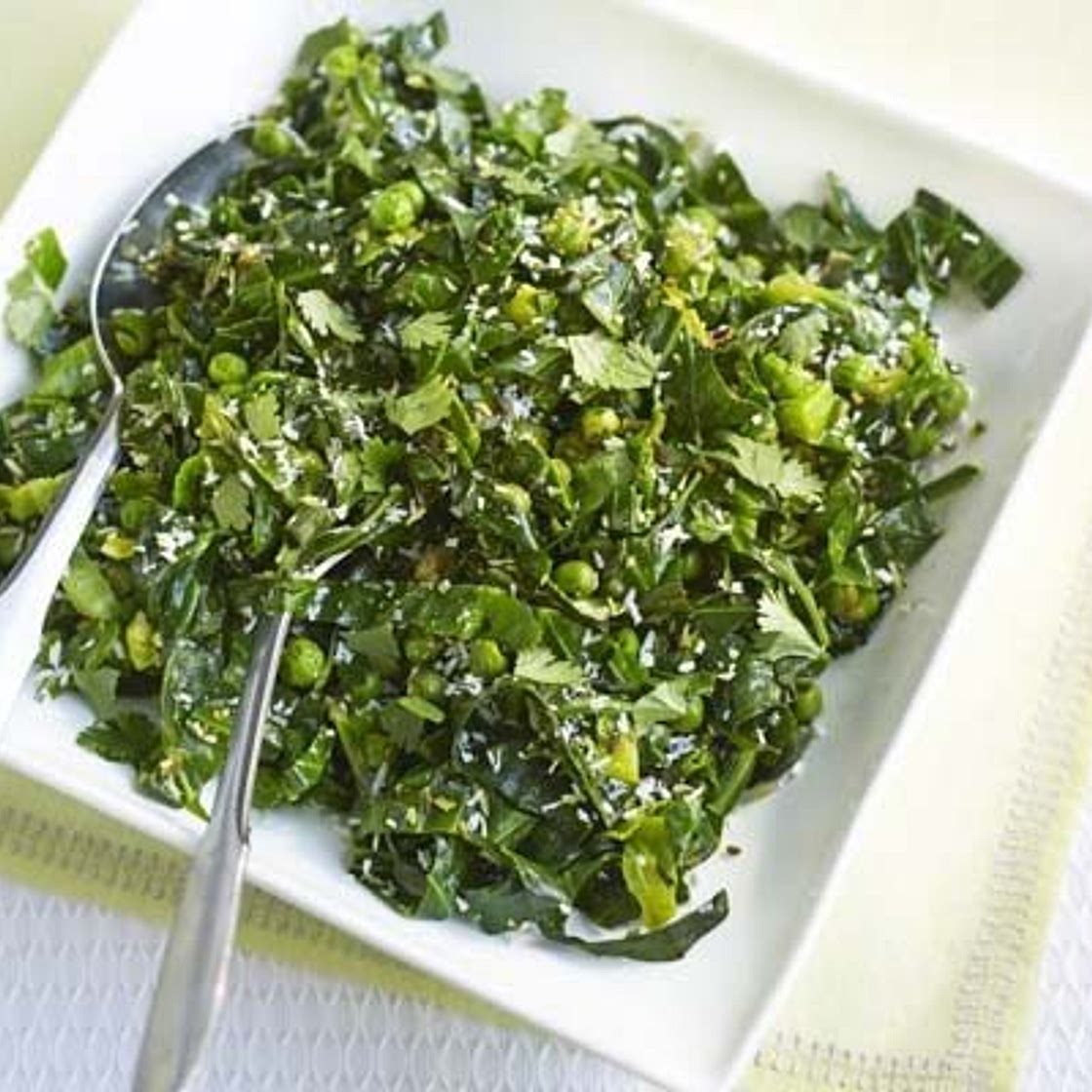 Indian spiced greens