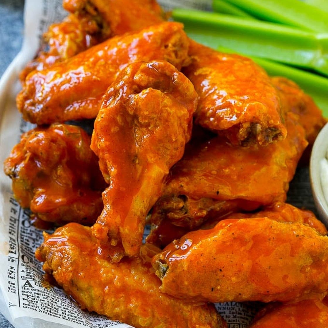 Baked Buffalo Wings