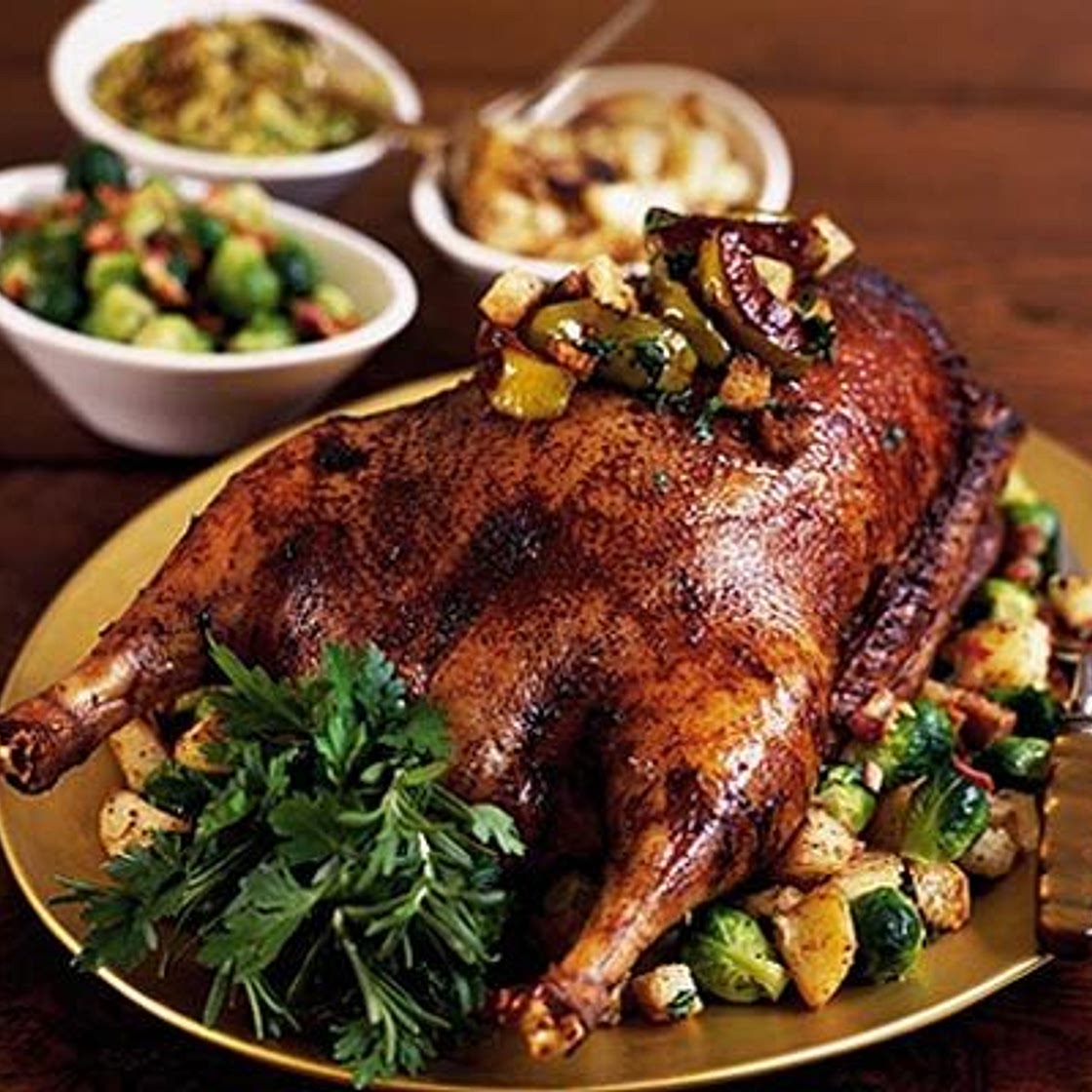 Gordon's Christmas roast goose