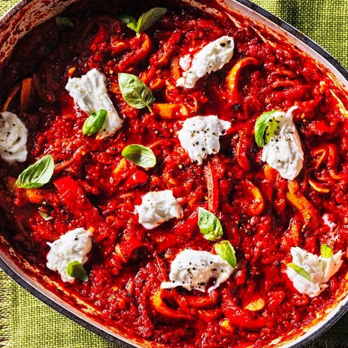 ’Nduja pepperonata stew