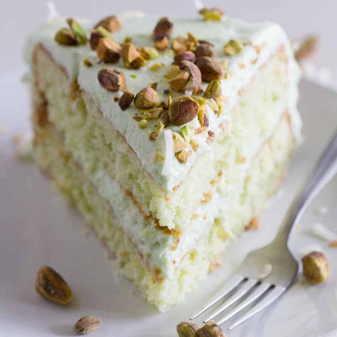 Pistachio Pudding Cake