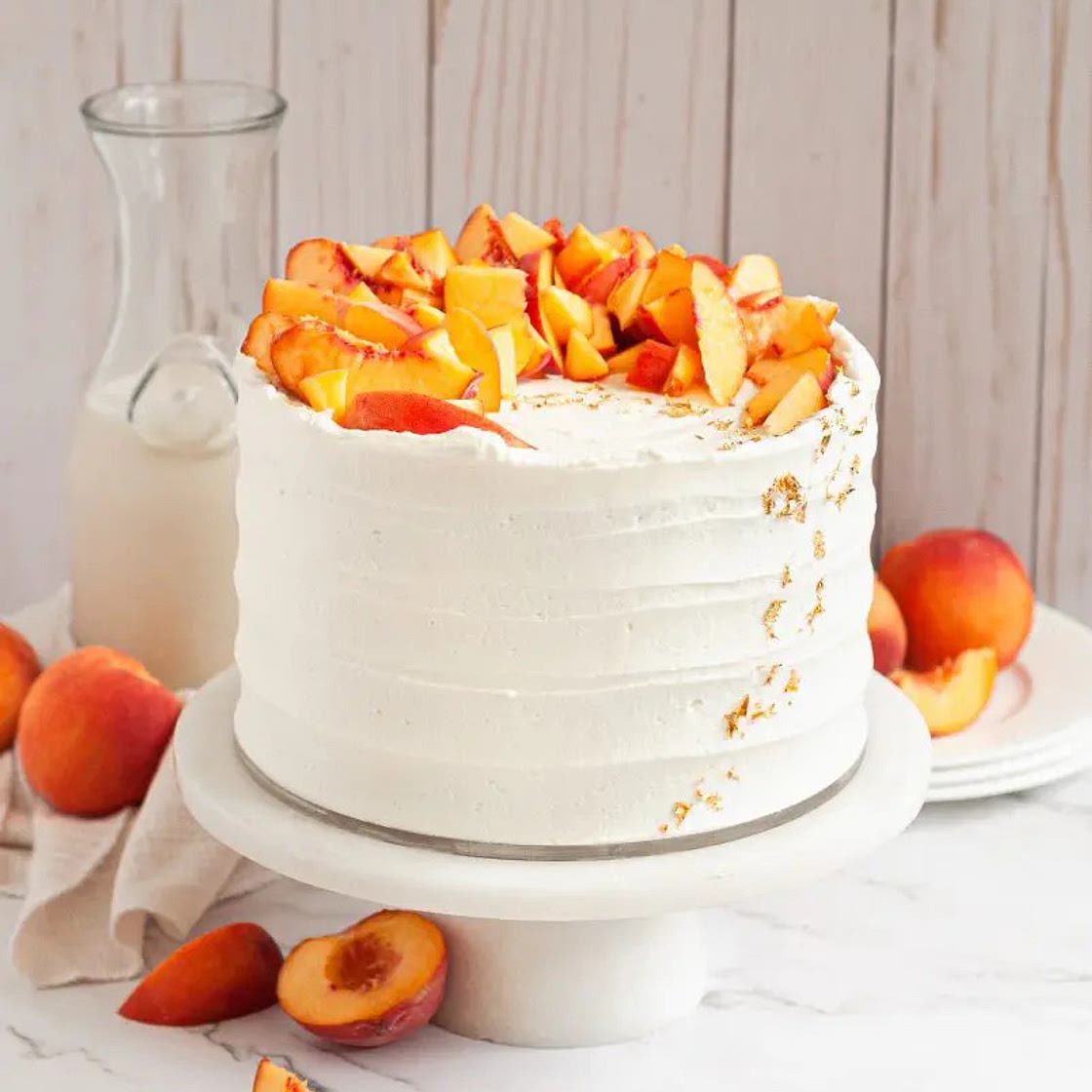 Gluten-Free Peach Cake (Dairy-Free)