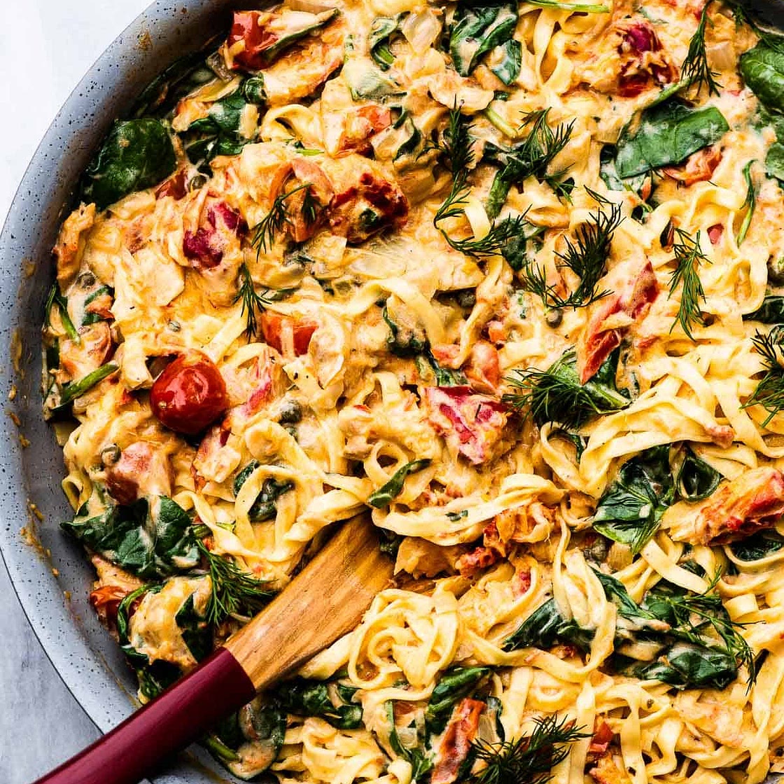 Smoked Salmon Pasta