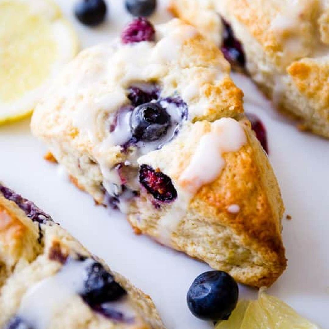 Lemon Blueberry Scones