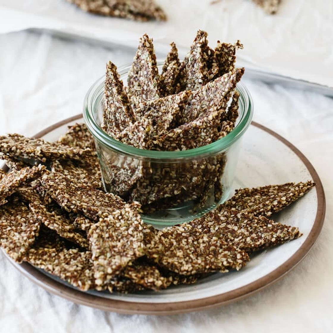 Ultimate Seed Crackers (Flax Seed Crackers