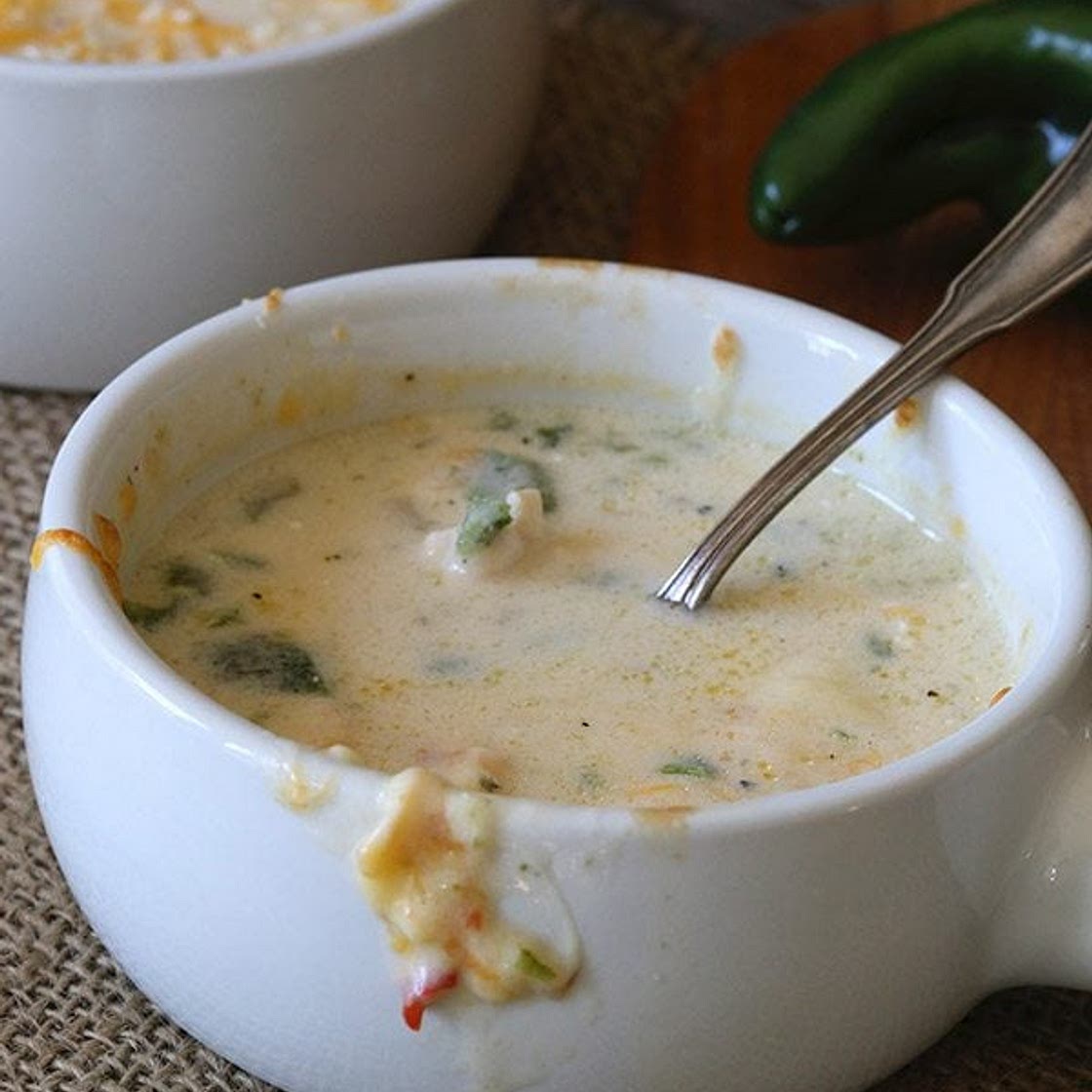 Keto Chile Relleno Chicken Soup