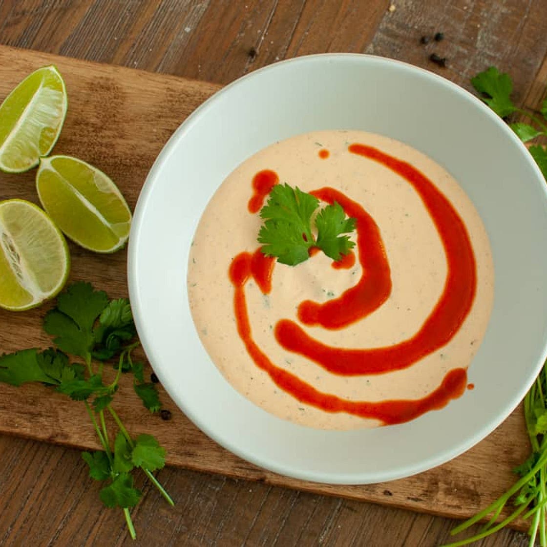 Easy Sriracha Aioli