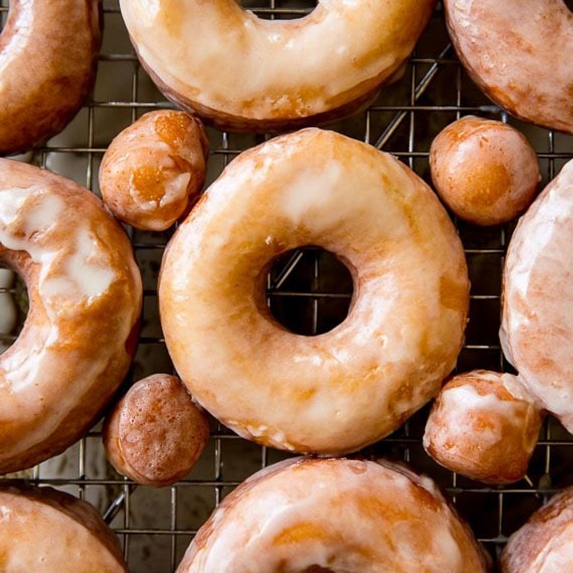 Homemade Glazed Doughnuts