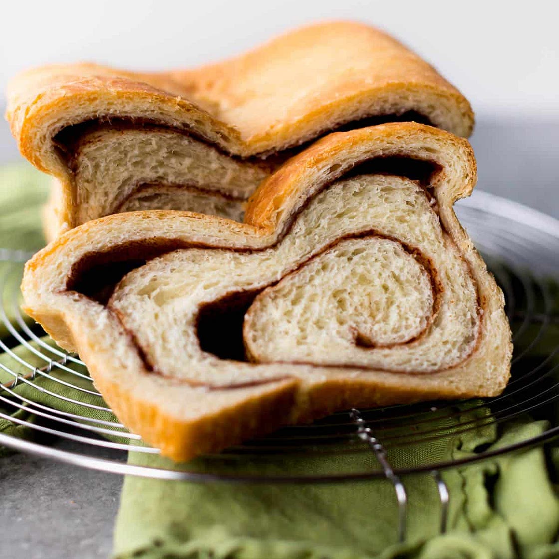 Homemade Cinnamon Swirl Bread