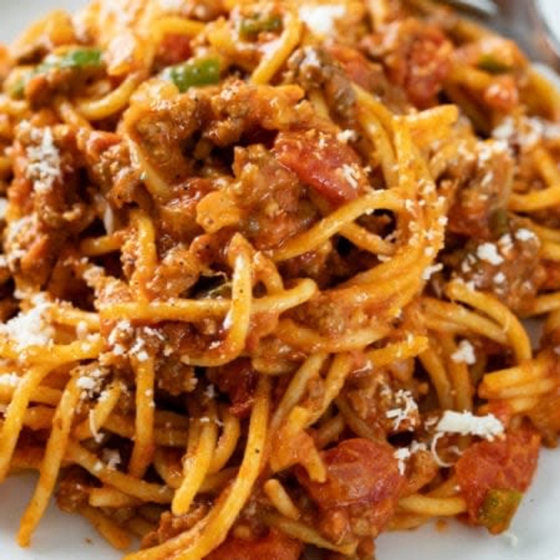 One Pot Spaghetti 