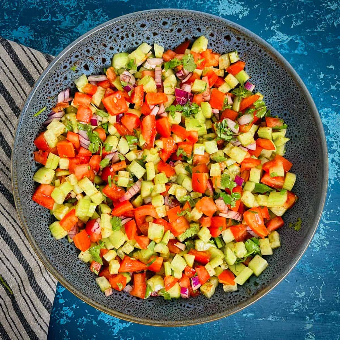 Kachumber (Authentic Indian Salad)