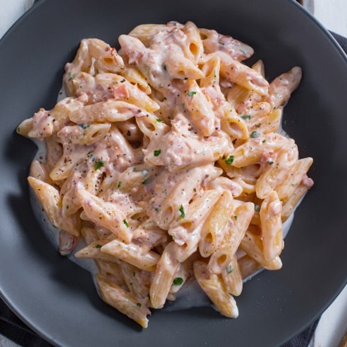 Penne al baffo