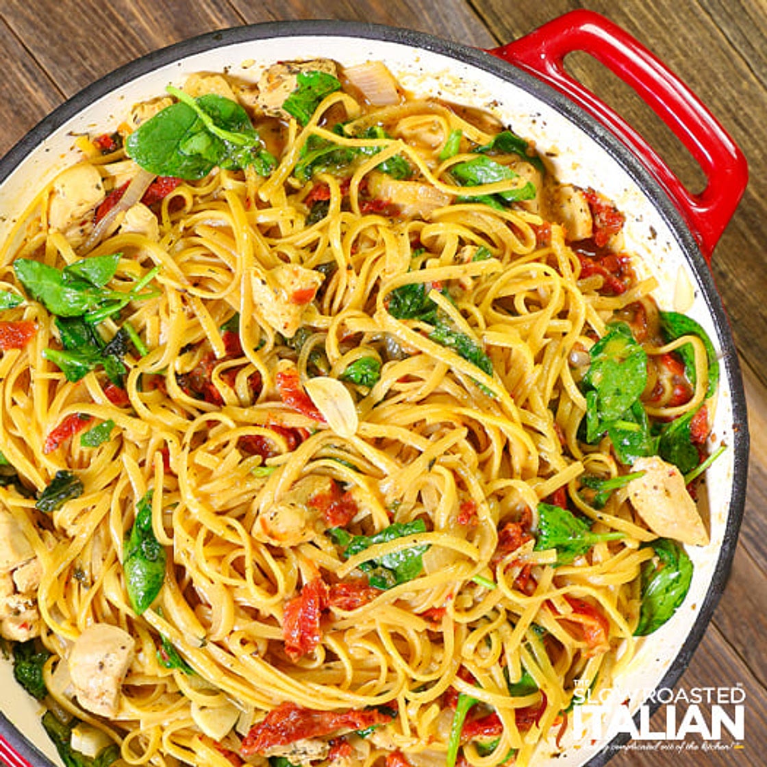 Cheesy Chicken Pasta + Video