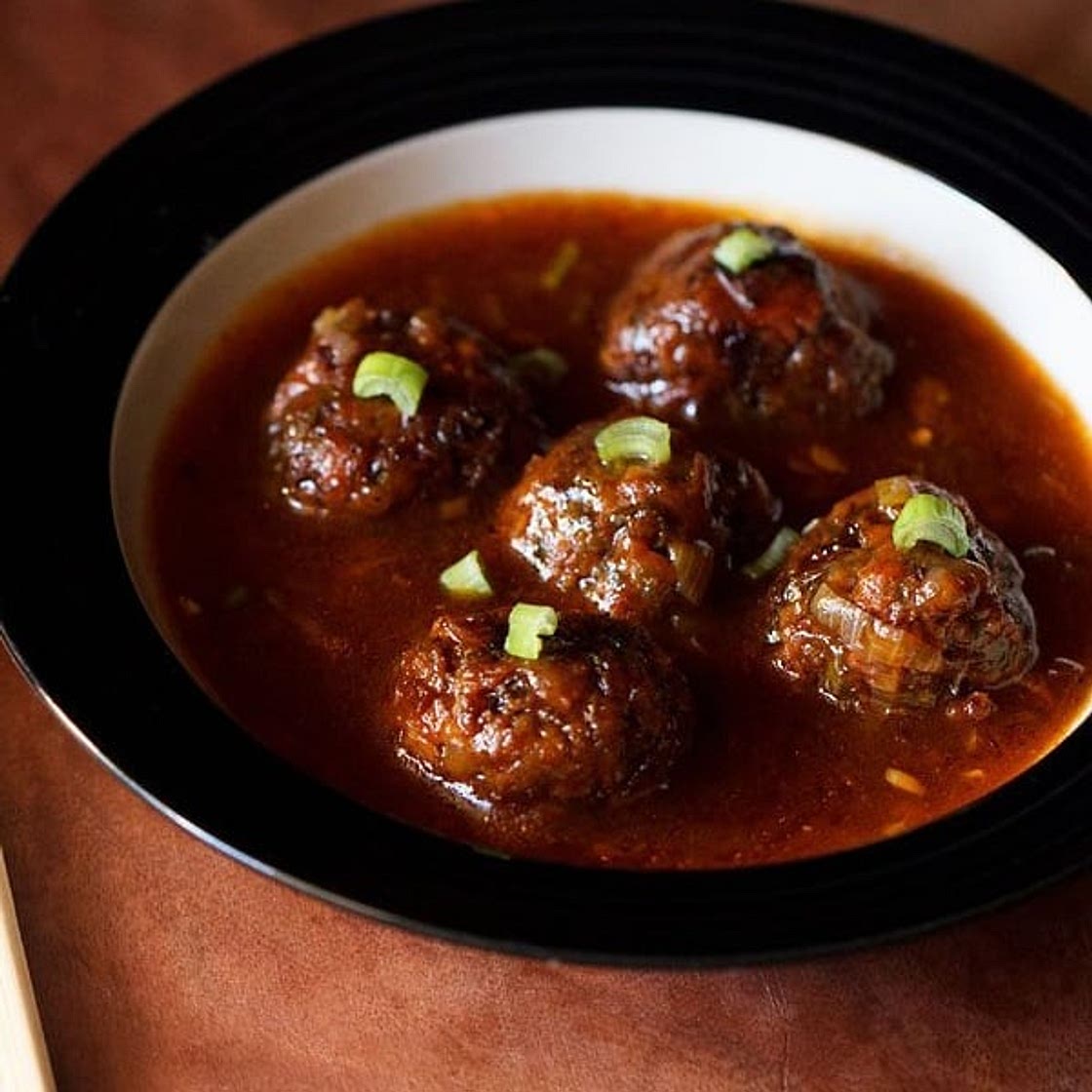 Veg Manchurian - Gravy