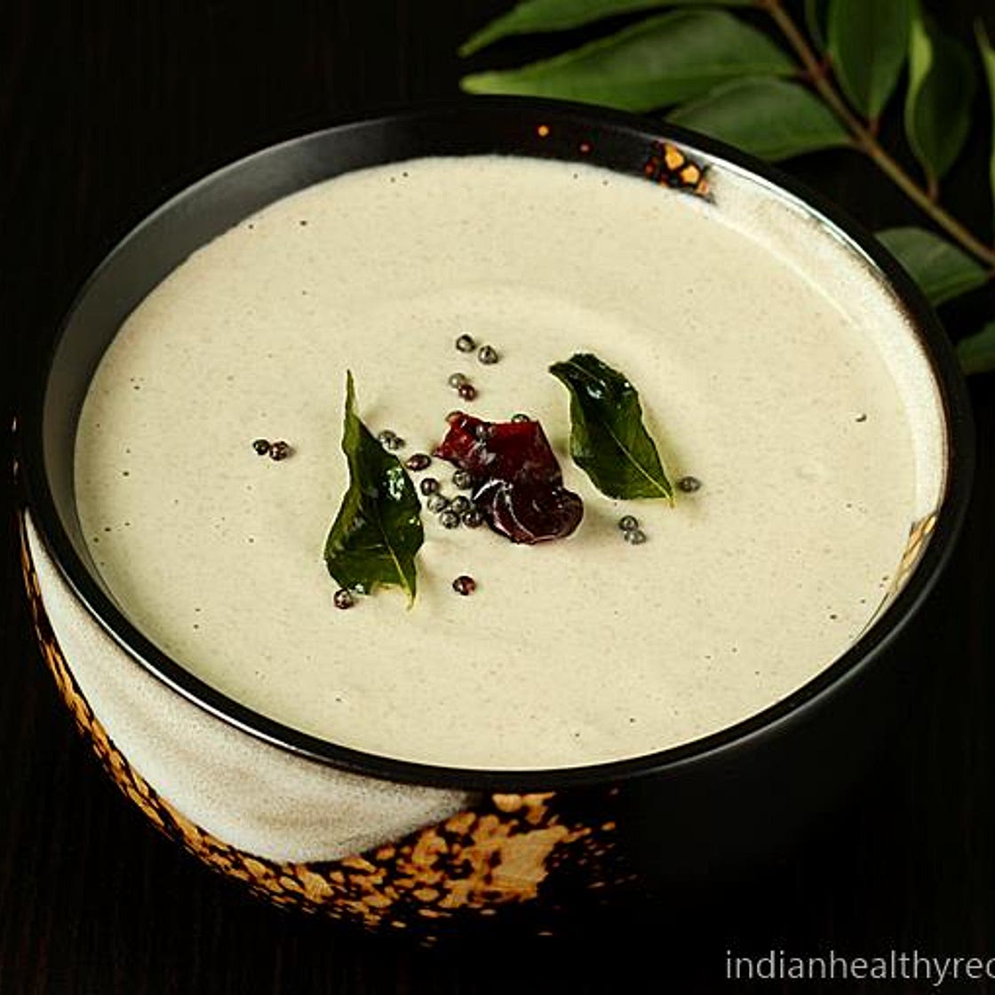 Peanut Chutney Recipe (Groundnut Chutney)