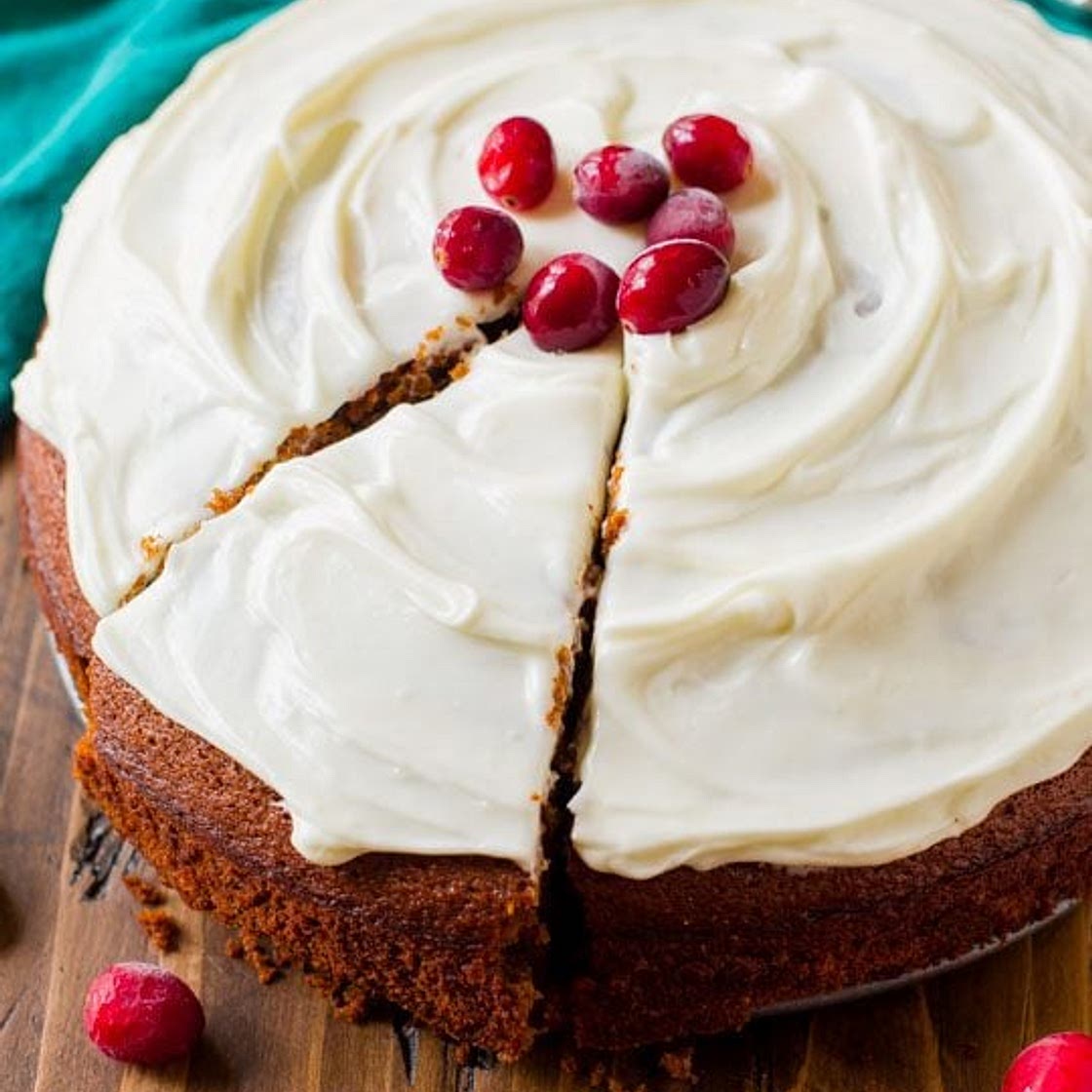 Moist Gingerbread Spice Snack Cake