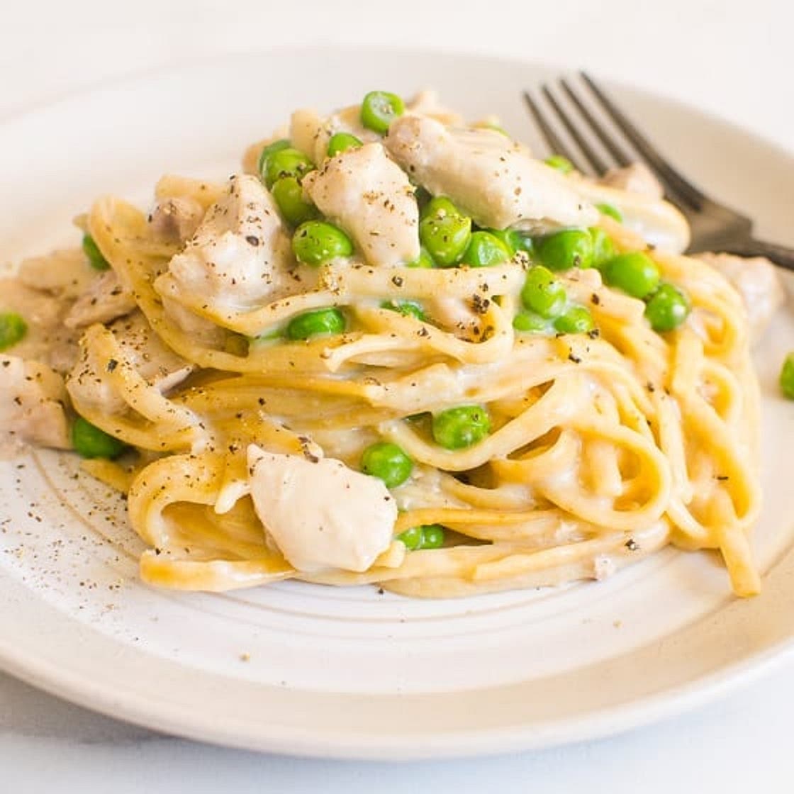 Healthy Chicken Alfredo