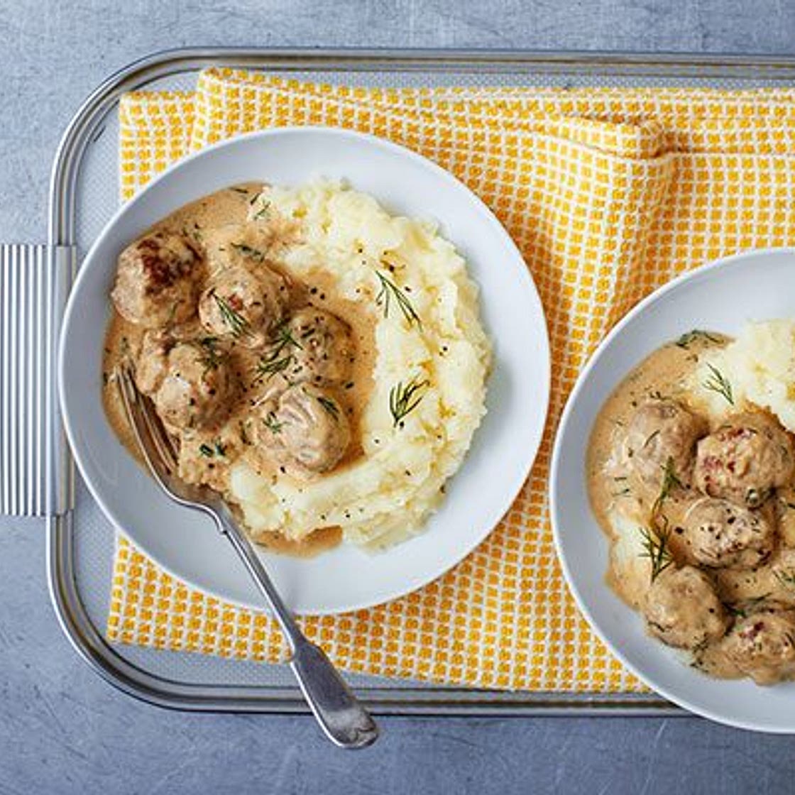 Swedish-style sausage meatballs