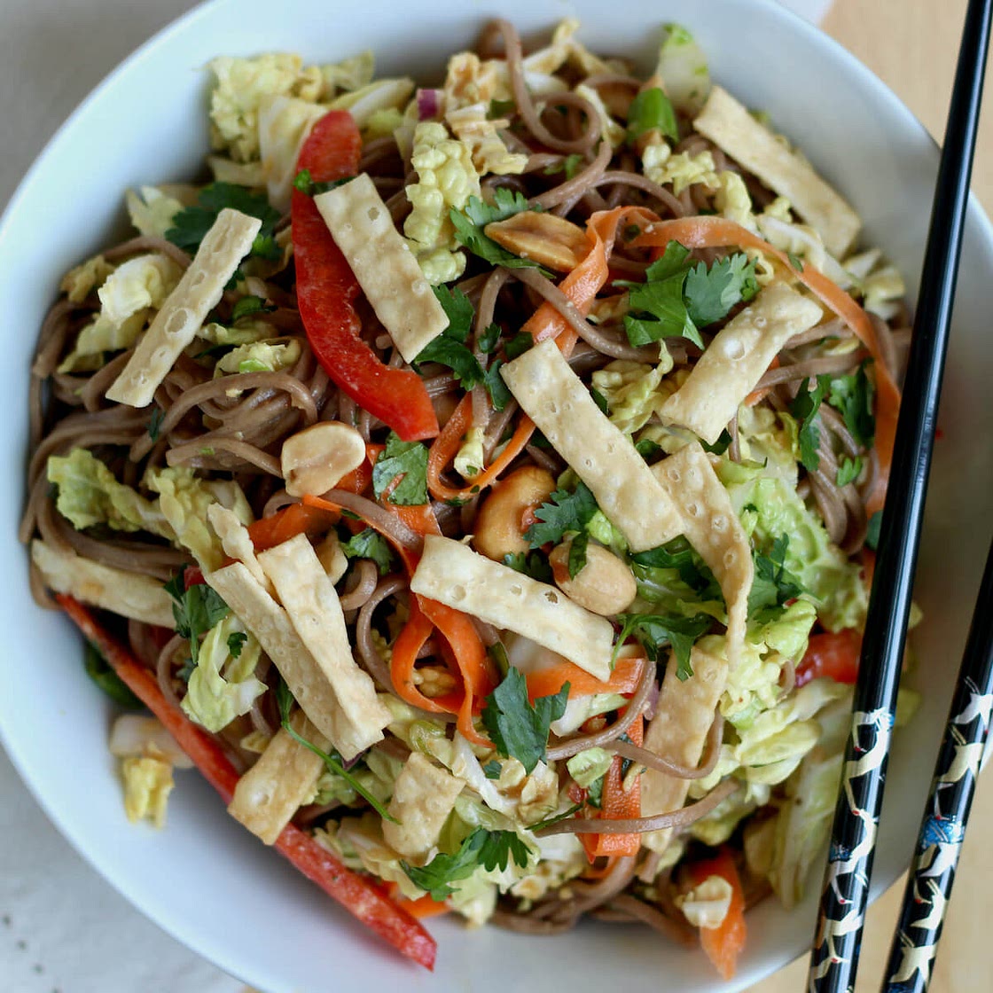 Soba Noodle Salad