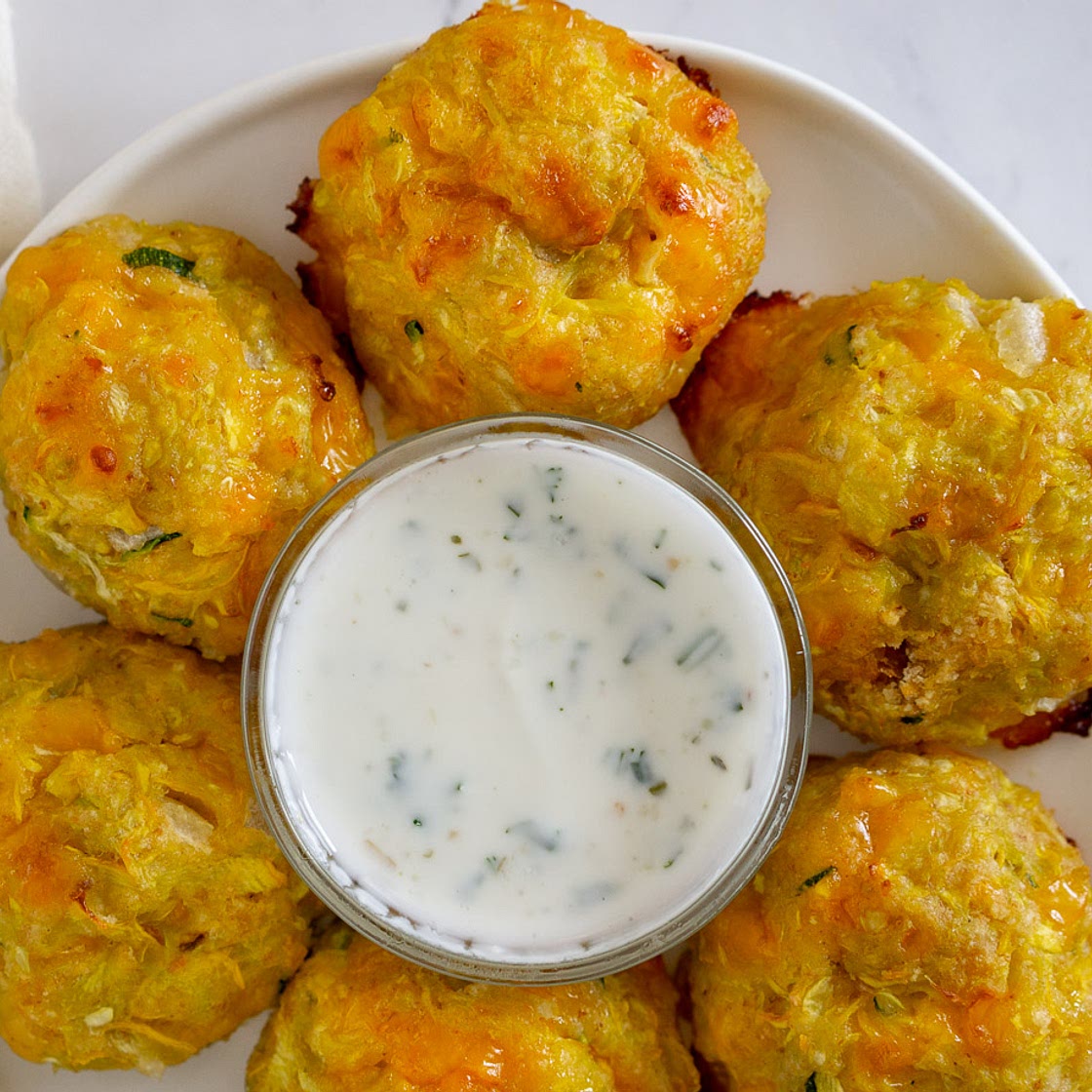 Yellow Squash Tots