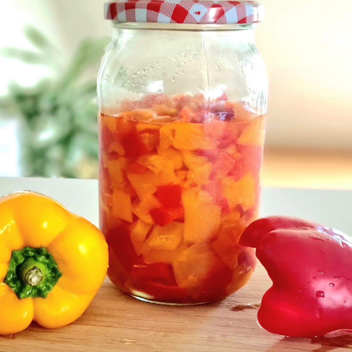 Fermentierte Paprika
