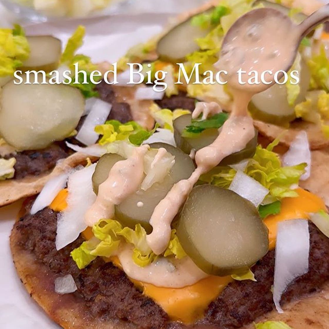 Big Mac Smashed Tacos