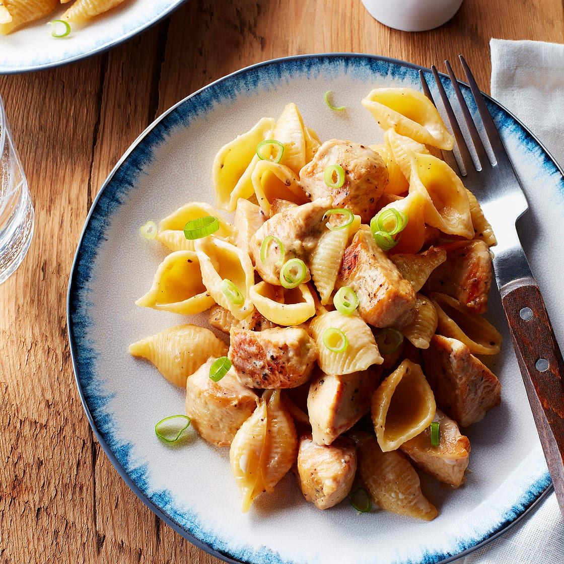 Chicken Pasta with Whisky Cream Sauce