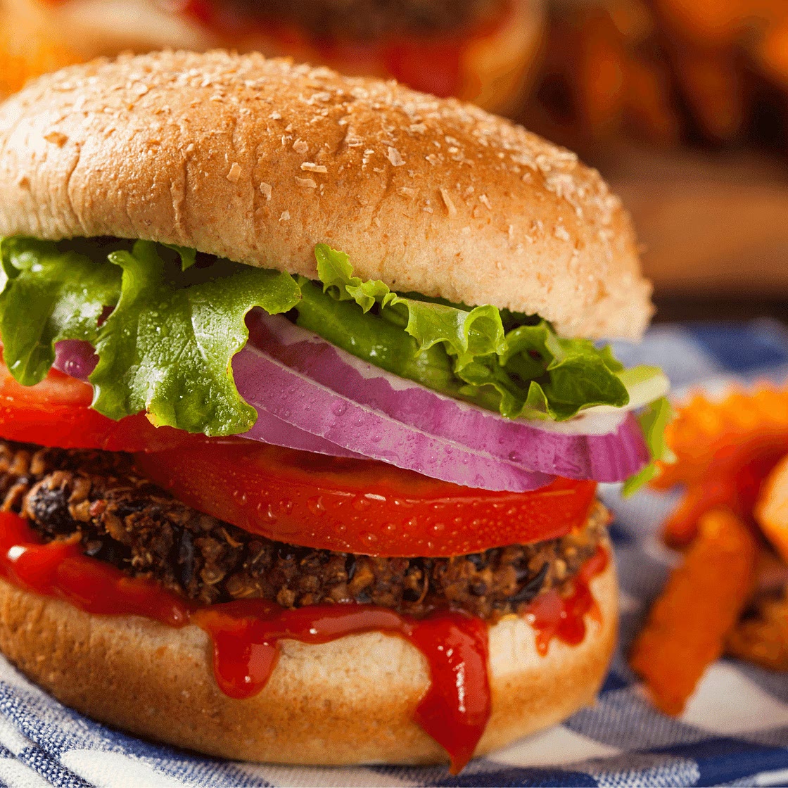 Quinoa and Black Bean Burger