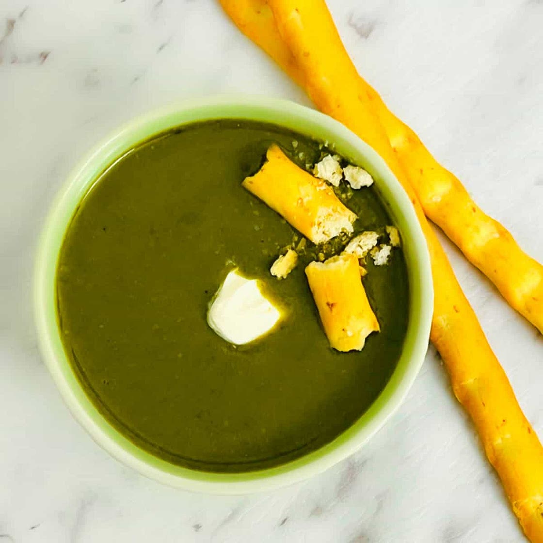 Spinach Soup / Palak Soup