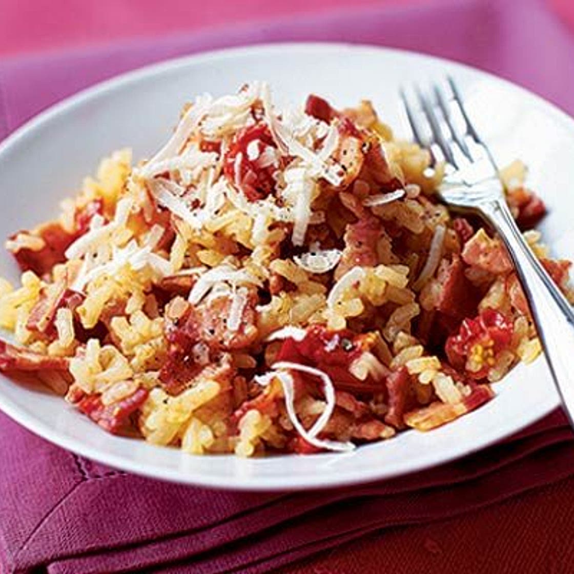 Oven-baked risotto