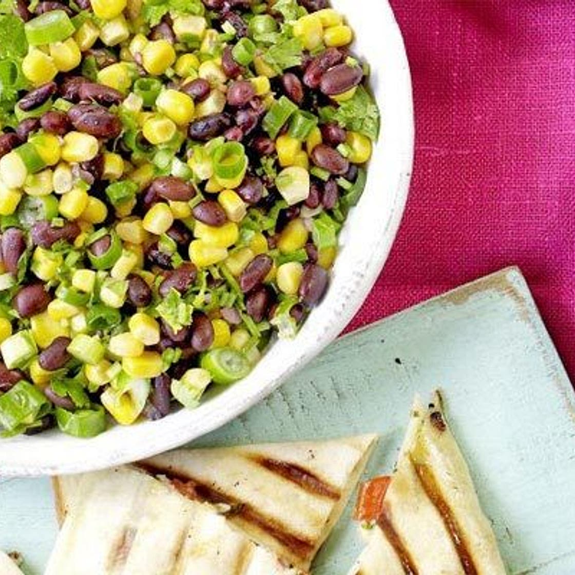 Corn & black bean salsa
