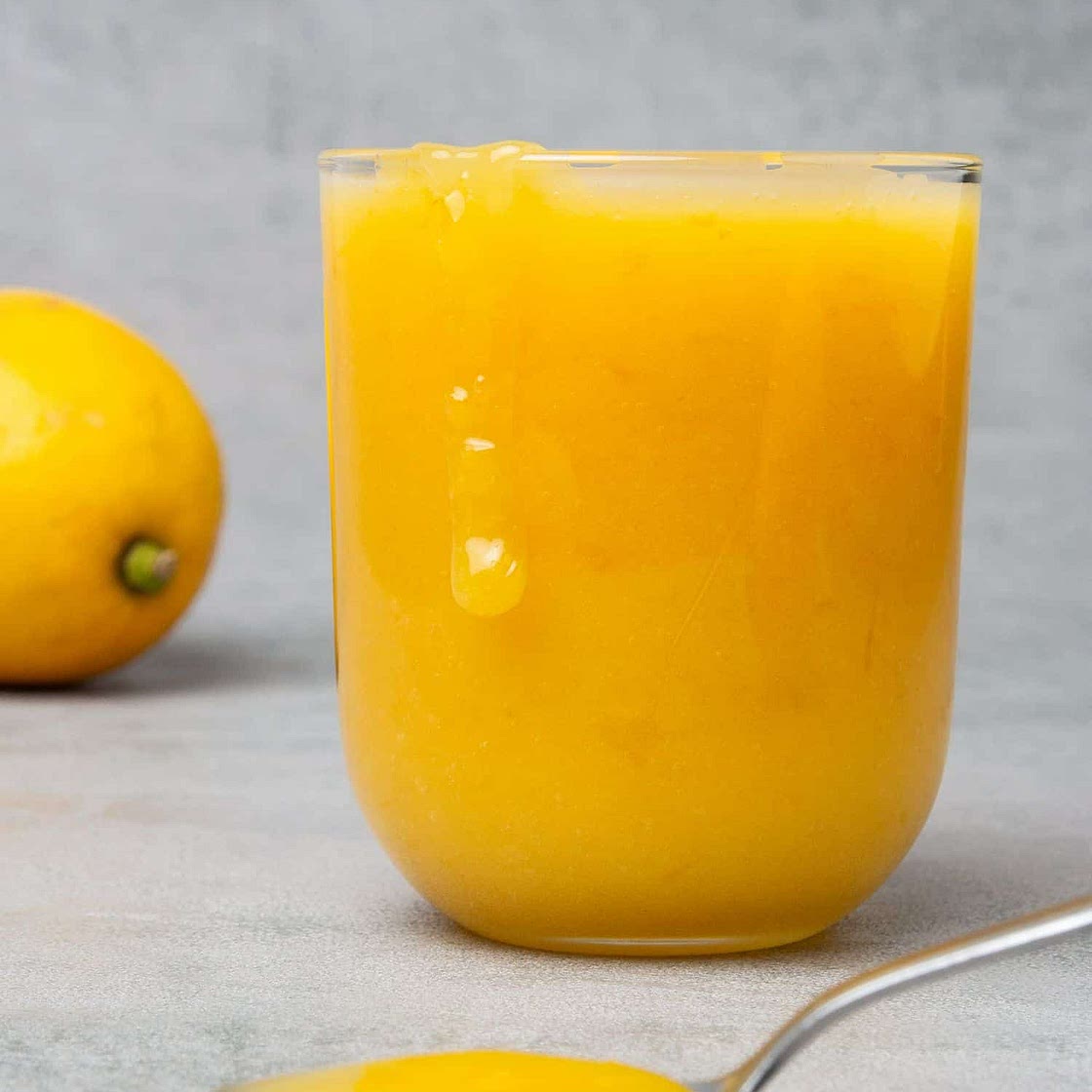 The perfect lemon curd (4 ingredients only)