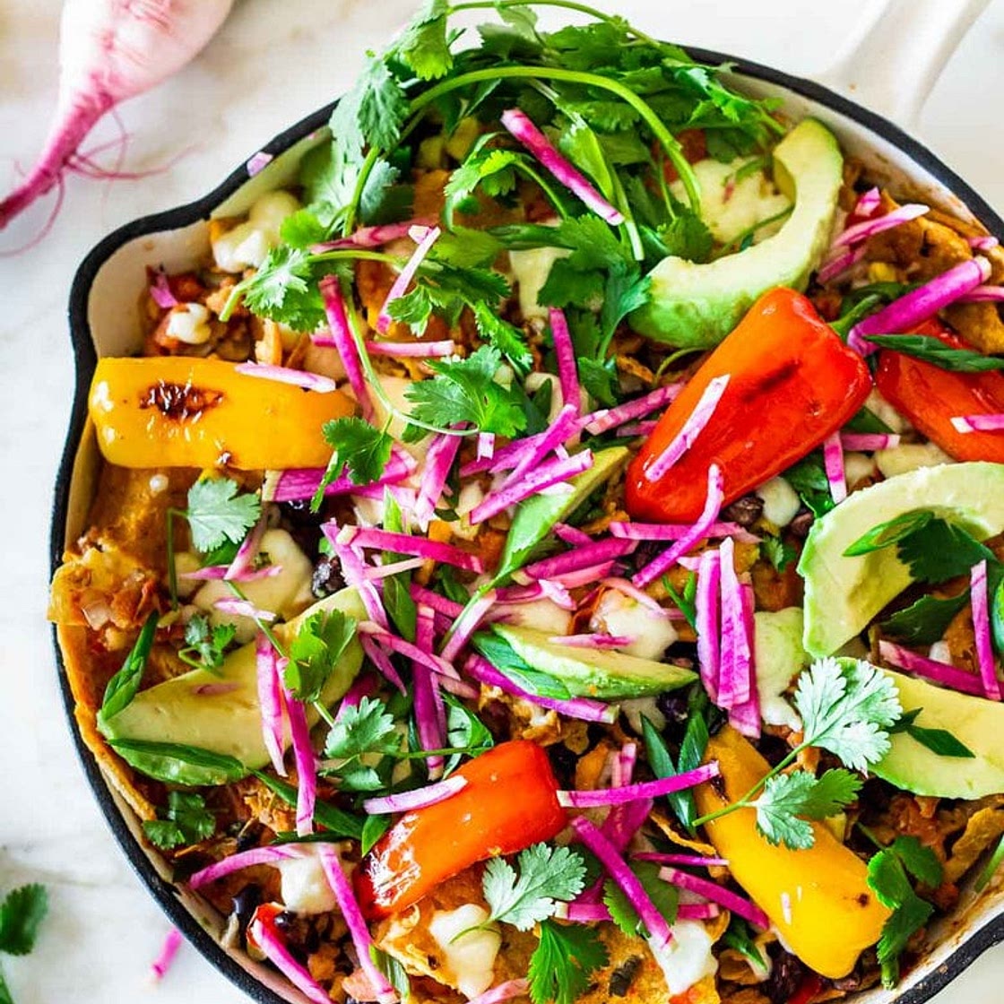 Simple Healthy Chilaquiles Recipe!