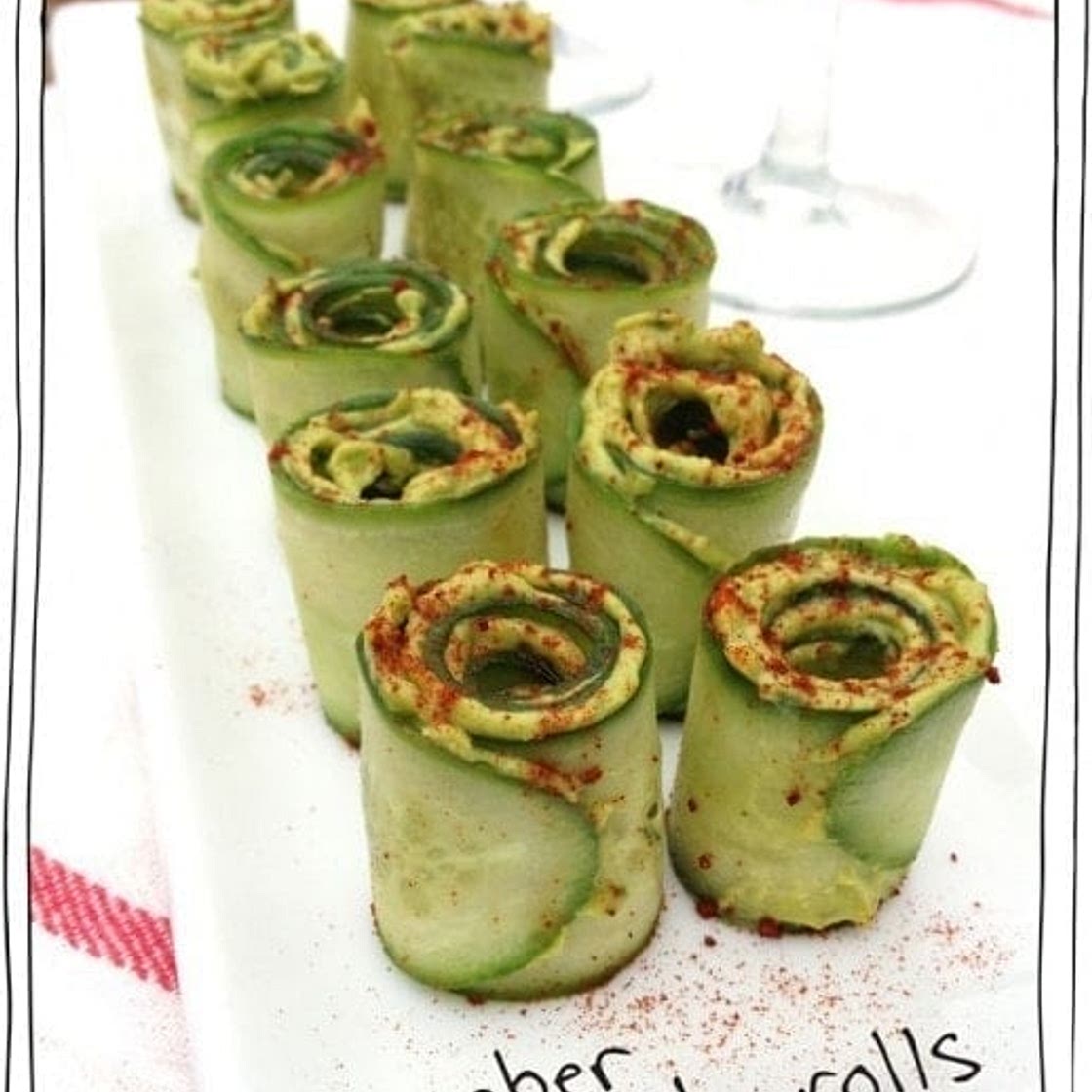 Cucumber Avocado Rolls