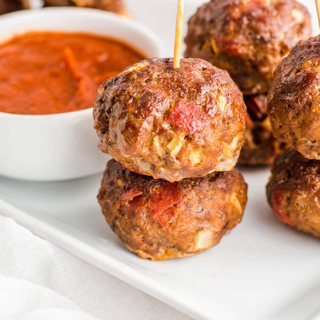 Pizza Meatballs