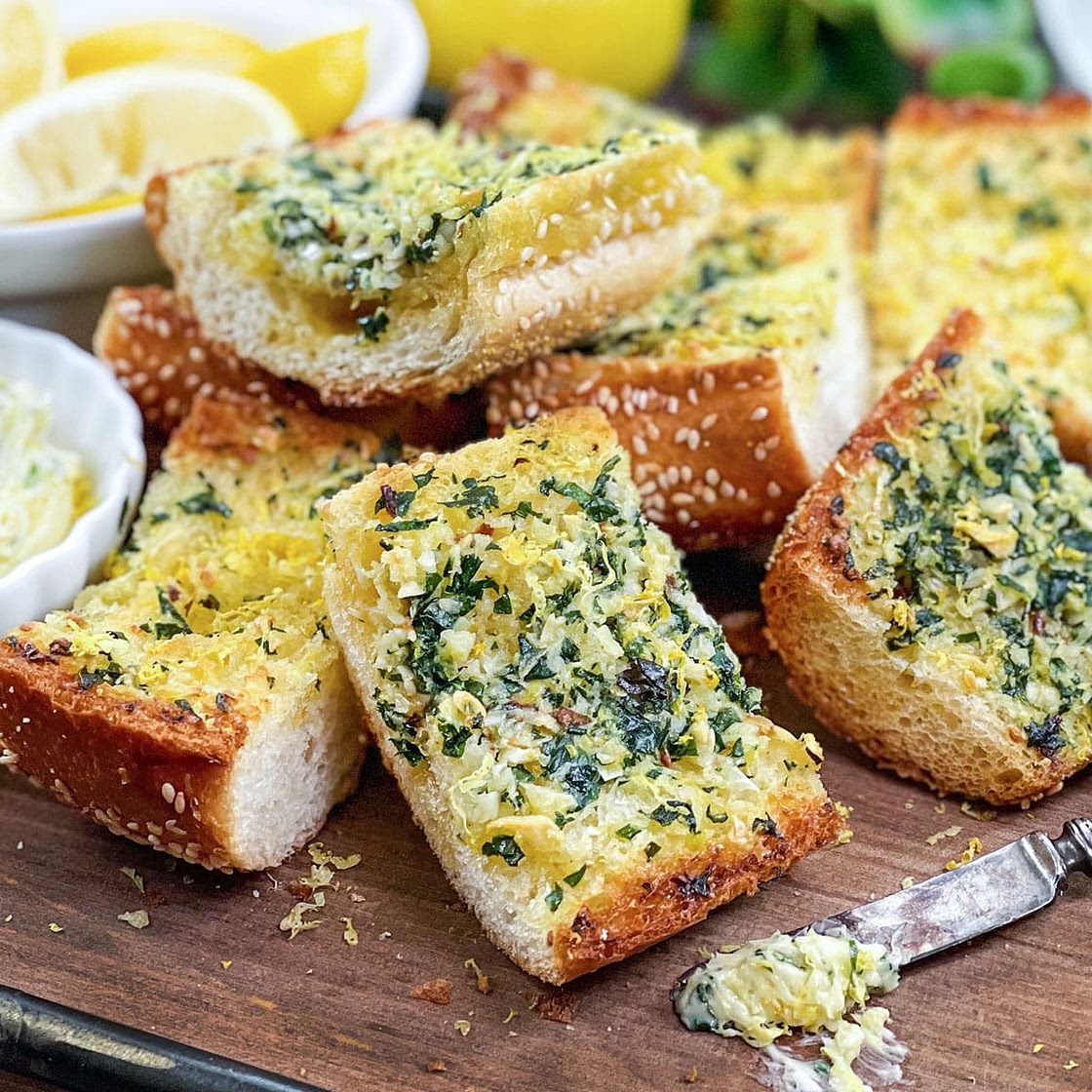 Garlic Bread with Lemon Recipe