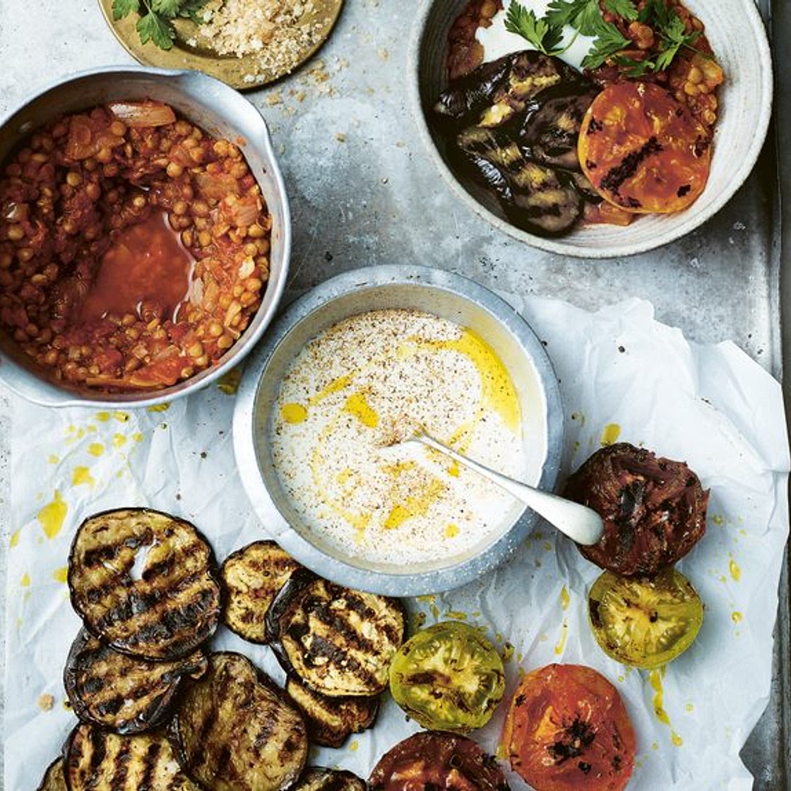 Vegan moussaka bowls