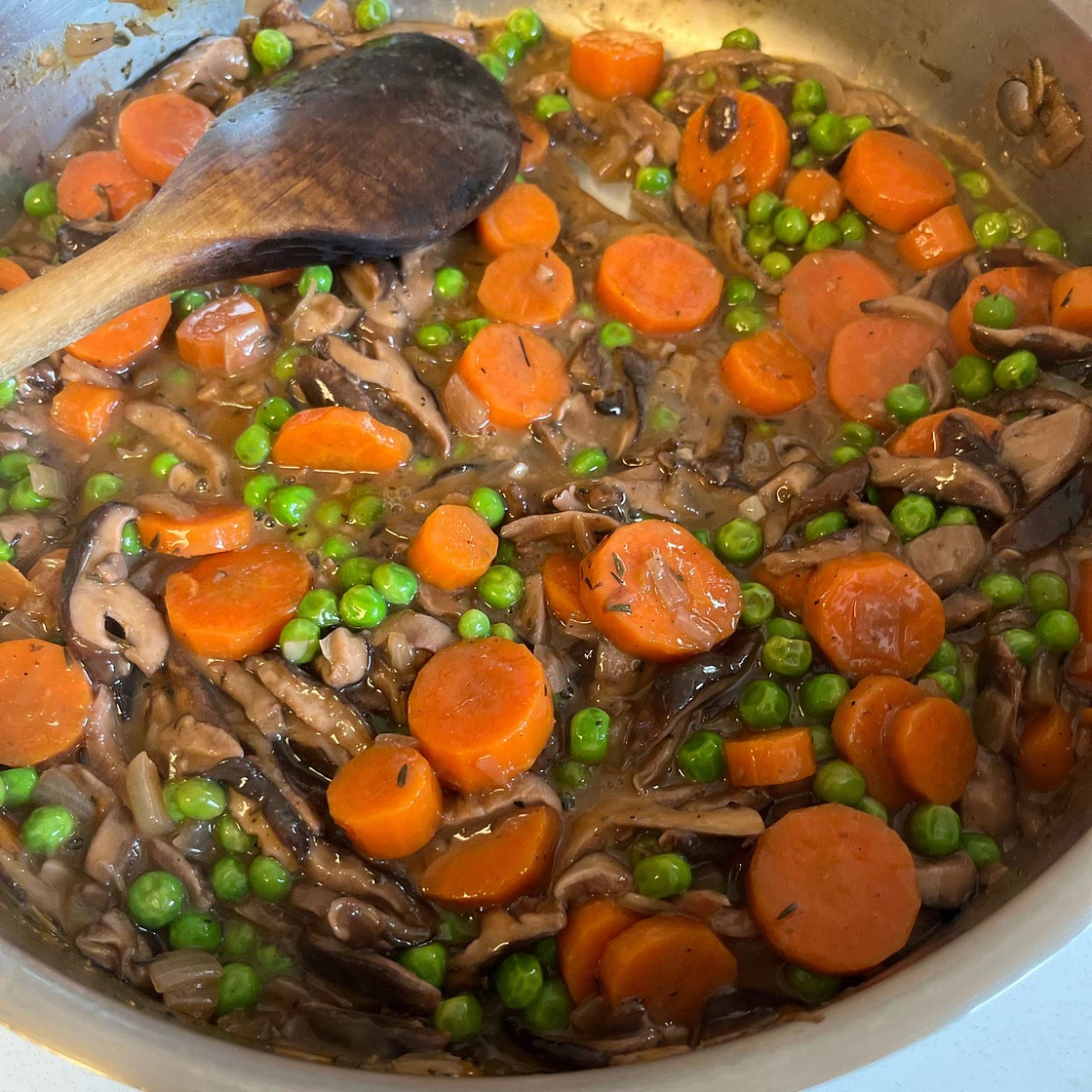 Vegan Mushroom Bourguignon
