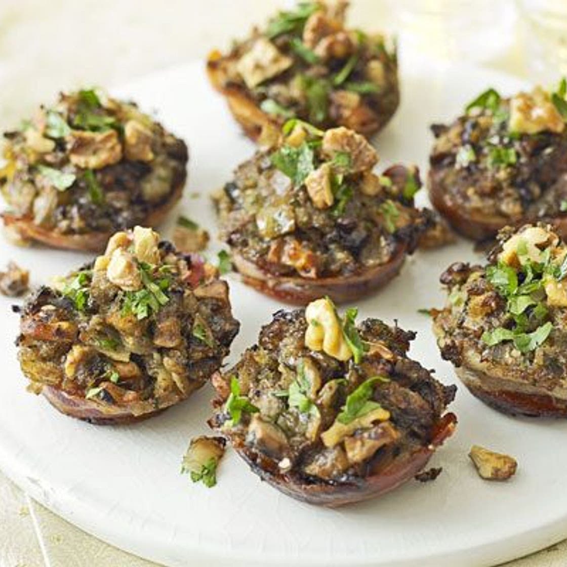 Chicken liver & mushroom nests